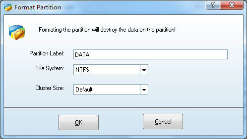 MiniTool Partition Wizard Format Partition
